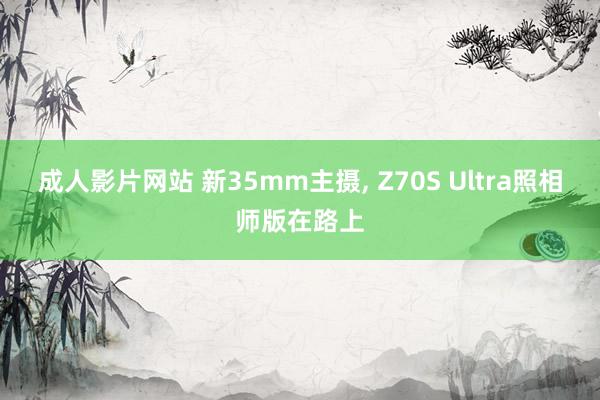 成人影片网站 新35mm主摄， Z70S Ultra照相师版在路上